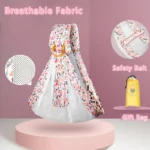 Cotton Wrap Sling Baby Carries Newborn Safety Ring Kerchief Baby Carrier Comfortable Infant Kangaroo Bag - Image 7