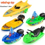 2.4GHz full-scale remote control boat with LED lights, with a battery life of 30 minutes – suitable for swimming pools and lakes