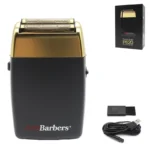 11000 RPM POP Barbers P620 Professional Electric Men’s Beard Trimmer Double Foil Shaver Electric Shaver USB Hair Cutting Machine
