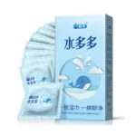 Hyaluronic Acid Condoms 52mm 100/50pcs Men Couples Glossy Ultra Thin