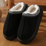 Slippers for Women Winter Plush Warm Cotton Shoes Woman Comfort Non Slip Unisex Home Slippers - Image 5