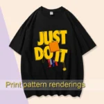 1/2/3/5PCS Men T Shirt Cotton Short Sleeved Black White Blank  T Shirt Clothes - Image 5