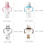240ml baby bottle with handle, easy to clean, feeding accessory for children, suitable for various occasions - Image 6
