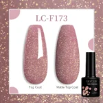 LILYCUTE 129 Colors 7ML Nail Gel Polish Nail Supplies Vernis Semi Permanent Nail Art Manicure Soak Off LED UV Gel Nail Varnishes - Image 118