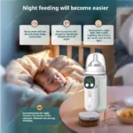 JUSTLANG Smart Voice Control Baby Bottle Warmer 7 Heat Level 8000mAh Multifunction Breast Milk Warmer Accurate Temperature - Image 5