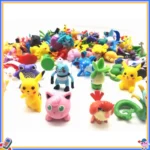 144pcs Pokemon Pikachu Action Figure Toys Mini Figures Model Toy Pikachu Anime Kids Doll Birthday Christmas Gifts - Image 4