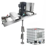 1000 Liters Detergent Blender Stainless Steel  Agitator Liquid Soap Electric IBC tank Mixer