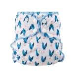 HappyFlute New Print  AI2 Snap Insert Bamboo Cotton&Velour OS Baby Napp One Piece Pack Baby Waterproof Night Diaper