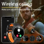 2026 New 1100mah AMOLED Smart Watch Men 170+Sport Fitness LED Flashlight IP69 Waterproof Bluetooth call GPS track Smartwatch iOS - Image 6