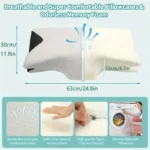 Butterfly Sleep Memory Neck Pillow Slow Rebound Comfortable Memory Foam Sleep Pillow Cervical Orthopedic Neck Massage Bed Pillow - Image 5