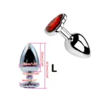 Heart Shaped Metal Anal Plug,Butt Anal Plug,6 Colors S/M/L Sizes,Unisex Adult Sex Toys for Men Women,Anal Massager,Pleasure Toy - Image 17
