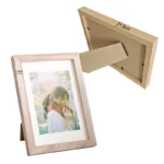 Custom Photo Wooden Picture Frame For Walls 10X15 15X20 20X25 A4 Vintage Photo Frame Stand For Pictures Commemorative Gift - Image 5