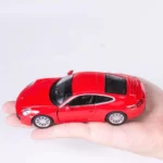 1: 36 Porsche 911 Alloy Car Model High Simulation Diecasts Toy With 2 doors opened Pull Back Vehicles Decoration Toys For Kids