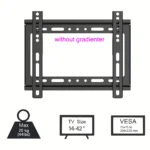 BEISHI Universal TV Bracket Low Profile TV Wall Mount Fixed for Most 30"-80" Flat/Curved TVs with Max VESA 600X500mm Up to 70kg - Image 7