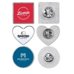 Customized metal cufflinks, badge buttons, various shapes, personalized, gift set accessories for men and women - Image 5