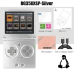 ANBERNIC RG35XXSP 3.5” IPS Screen Flip Handheld Console Linux 64G System HDMI-compatible TV Output 64G Portable Gaming Console