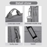 Laptop Sleeve Bag 14 15.6 Inch Notebook Case For Macbook Air Pro Tablet Waterproof Portable Travel Carrying Bag Computer Handbag - Image 6