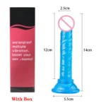 Realistic Dildos With Suction Cup Jelly Dildos Sex Toys for Woman Men Fake Dick