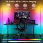 Smart LED Floor Lamp RGB Remote & APP Control Music Sync Corner Lighting Timer Modern Mood Standing Lamp for Living Room Gaming - Image 2