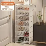 Multi Layer Shoe Storage Rack Adjustable Storage Cabinet Space Saving Corner Storage Shelf Simple Shoe Rack Economical Shoe Rack