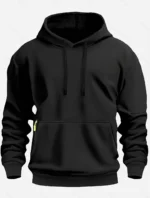 Fall/winter New Arrival Men’s fleece Hoodie High Quality Solid Color Hooded Sweatshirt Male Fashionable street style sweatshirt