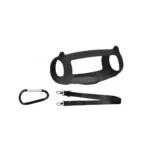 Silicone Case Cover for JBL Charge 5 Bluetooth Speaker, Travel Carrying Protective with Shoulder Strap and Carabiner - Image 9