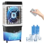 110V Evaporative Air Cooler with 9.3 Gal Water Tank, 3 IN 1 Portable Air Conditioners with Remote, Portable Air Cooler 3 Speeds