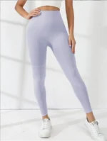 Sports Pants With Sexy Lines Lifting Buttocks Sports Tight Pants Women's High Waisted Elastic Fitness Pants Running Yoga Pants - Image 10