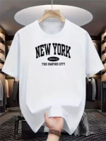 NEW YORK Children Boy Girl T shirt 2026 New Summer Short Sleeve T-Shirt Cute Style kidS casual SPORTS Tops - Image 7