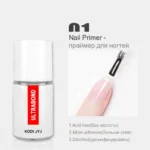 KODI JYJ Base and Top Coat for Gel Polish Acid free Primer Varnish Hybrid Semi Permanent Lot Matte Top Nails Thick Rubber Base - Image 14