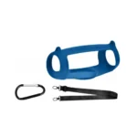 Silicone Case Cover for JBL Charge 5 Bluetooth Speaker, Travel Carrying Protective with Shoulder Strap and Carabiner - Image 8