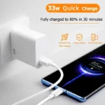 33W USB Fast Charger QC 3.0 For Xiaomi