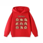 Autumn Winter Cartoon Cute Capybara Print Children's Hooded Hoodies Casual Fashionable Comfortable Boy Girl Sweatshirt Pullover - Image 13