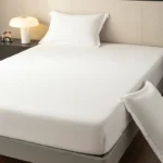 High Quality Fitted Sheet – Microfiber Soft Touch, Deep Pocket 25cm, Wrinkle Free Anti-Slip, Solid Color Twin/Full/Queen/King