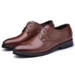 Men's Shoes Black Leather Formal Shoes for Men Oxfords Male Wedding Party Office Business Shoe Man zapatos de hombre Plus Size - Image 7
