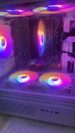 AOTESIER PC Gaming With Core i7 Processor/256G SSD/16GB RAM 3200MB DDR3/Windows 11 HD Graphics 4600 Graphics/ white