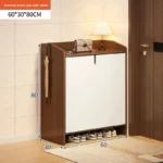 Multi-functional Shoe Cabinet Household Door Corridor Storage Locker Small Unit Entry Entrance Cabinet Dust-proof Shoe Rack - Image 7