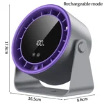 Multifunctional Desktop Clip Fan High Speed Electric Fan Rechargeable Ice Cooling Personal Fans Summer Outdoor Travel Fans - Image 12