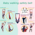 Baby Walker Strap / Detachable / Toddler Walking Aid Support Training Tool – Suitable for 6-24 Months