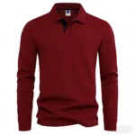95% Cotton Long Sleeve T Shirts Men Casual Brand Homme Clothing Hombre Tee Tops Fashion Tshirt Black White Polo T-Shirts For Men - Image 8