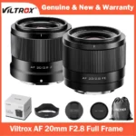 VILTROX 20mm F2.8 AF Full Frame Ultra Wide Angle Lens for Sony zve10 II A7CII a6600 a7iv Nikon Z8 Z9 Z6 Z7 Z6 II Z7 II  Cameras
