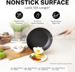 20-Piece Non-Stick Cookware Set with Pans, Bakeware & Utensils, Oven/Dishwasher Safe, PFOA/PFOS Free - Image 3