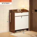 Multi-functional Shoe Cabinet Household Door Corridor Storage Locker Small Unit Entry Entrance Cabinet Dust-proof Shoe Rack - Image 3