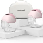 Lightweight Rechargeable Electric Breast Pump with 3 Modes, 12 Suction Levels, Portable and Wearable Design