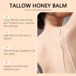 Beef Tallow Face Cream Improves Loose Skin Lasting Moisturizing Soothing Anti Aging Lifting Brightening Nourishing Skin Care - Image 6