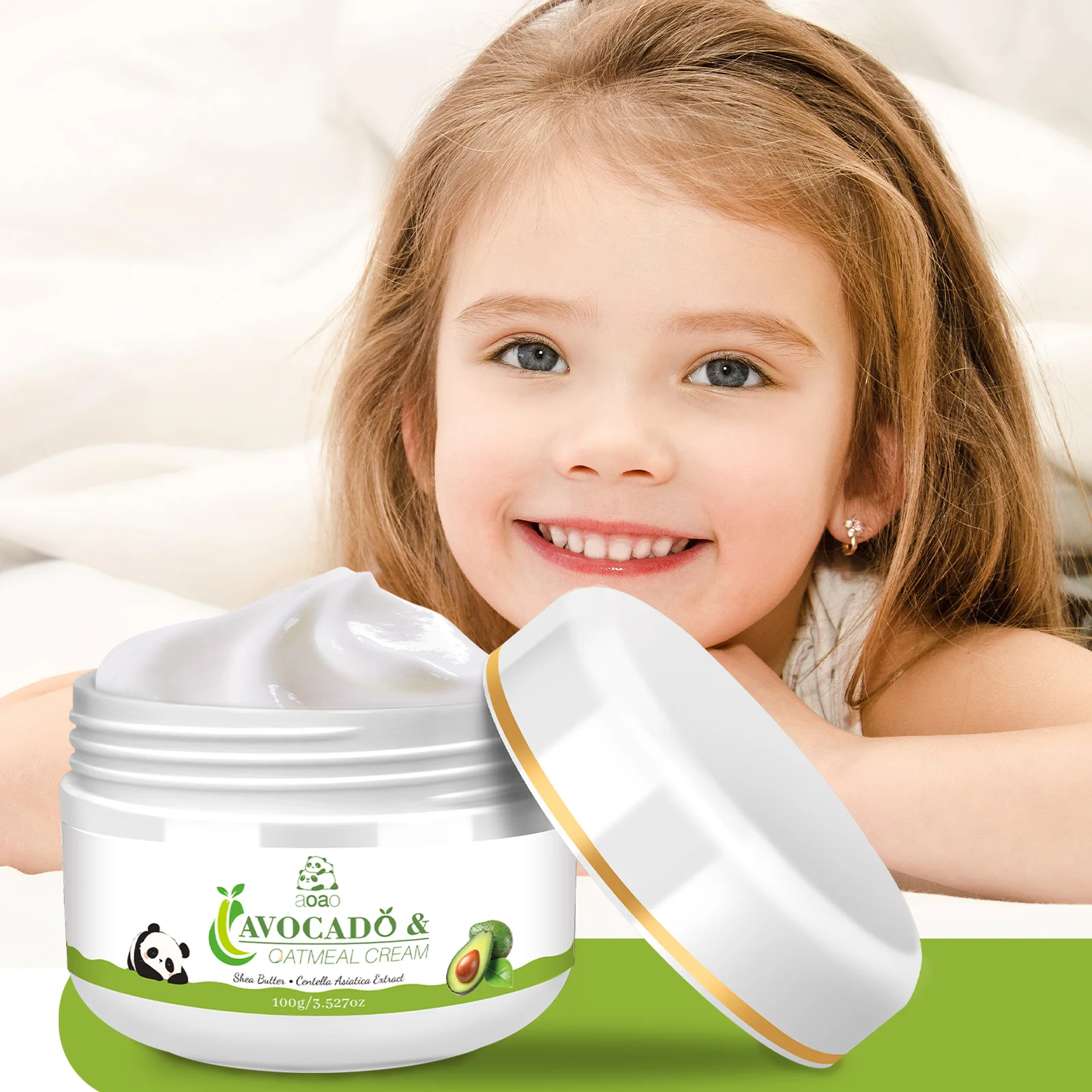 Sfaae119d592047648f9ee6df4f69d9652.webp Avocado face cream moisturizing non-greasy lotion day and night cream suitable for children and adults. - Image 1