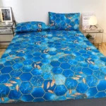 Elegant Polyester Brushed Bed Fitted Sheet - Luxurious Feel, Easy Care, Twin/Full/King/Queen Size - Image 4