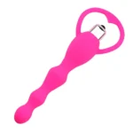 Couple Vibrating Anal Plug Silicone Prostate Massage Soft Anal