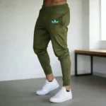 Mens Boyfriend Running pants Blue flame printing baggy pants neutral breathable baggy outdoor pants fashion design jogging pants - Image 7