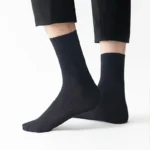 10Pairs/Lot Men Combed Cotton Socks Black Casual Business Breathable High Quality Man Sock New For Male Plus Size EU38-48 - Image 4